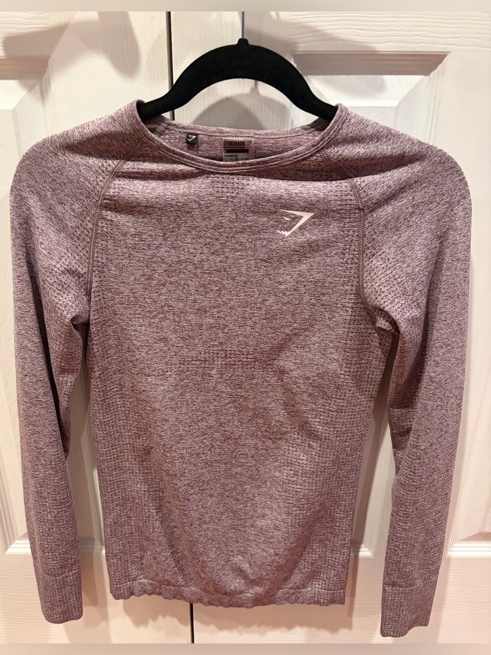 Gymshark Women’s Long Sleeve Seamless Top in Mauve Heather